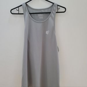 Ted North Grey Racers Back Tank Top Size L